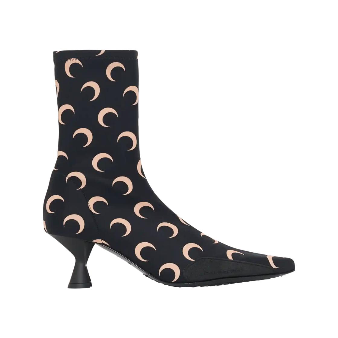 WFW041A (W) Marine Serre Moon Printed Jersey Ms Boots Inverse Tan Black