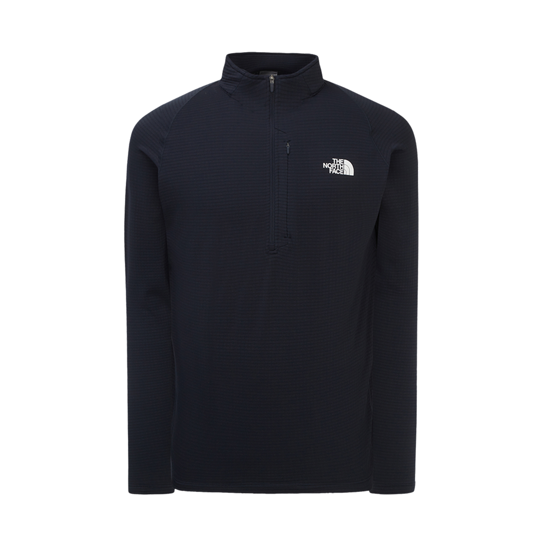 NT7LR98B The North Face Ortler L/S Zip T-Shirt Navy - 25FW