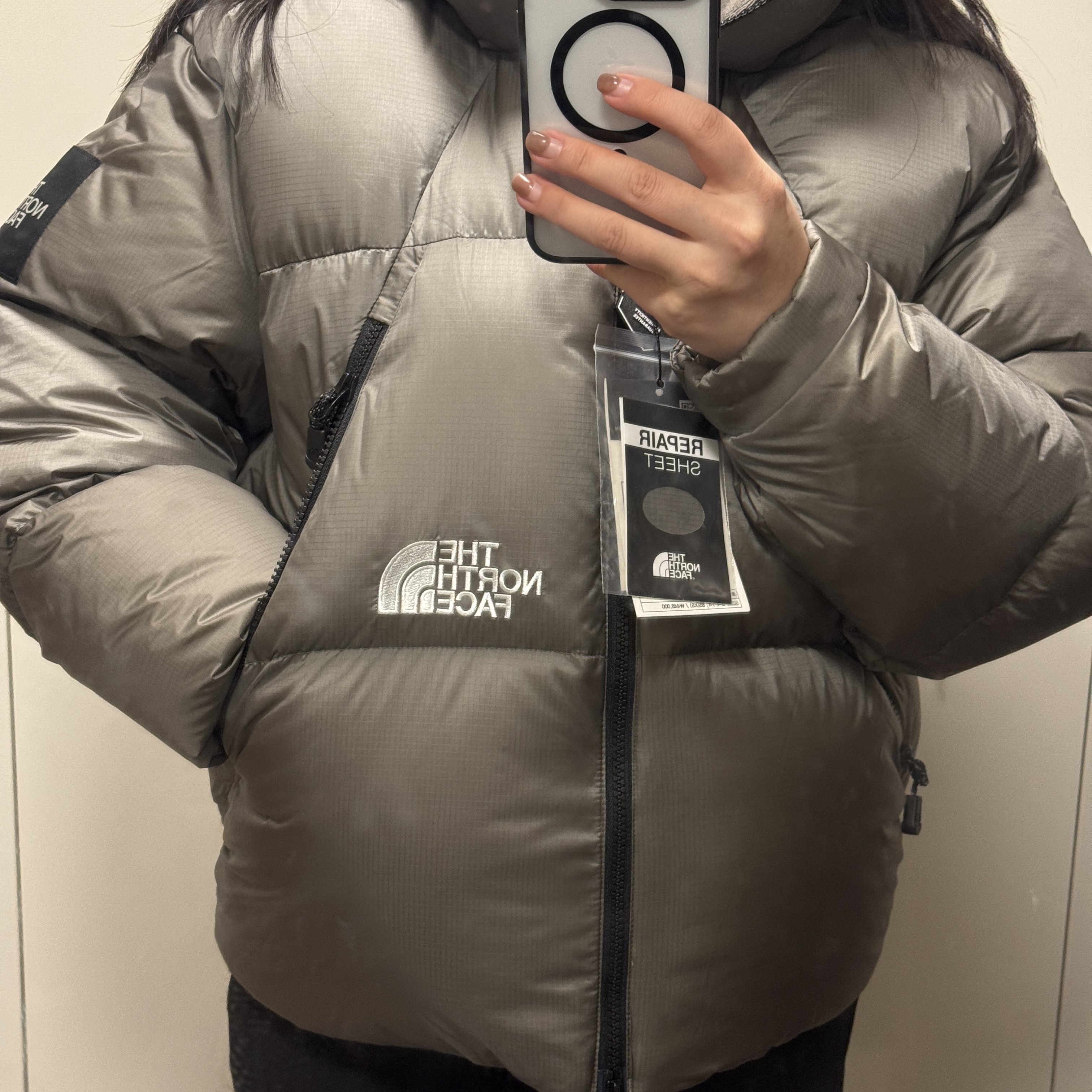 The North Face Project Down Jacket RDS Browne - 25FW 착용 스타일 - 1