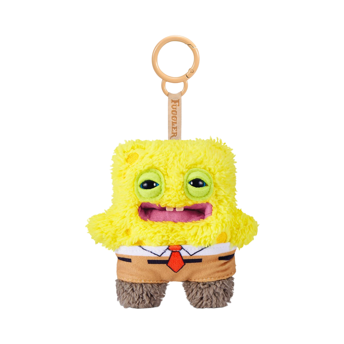 퍼글러 x 스폰지밥 키링 옐로우(Fuggler x SpongeBob Keyring Yellow)