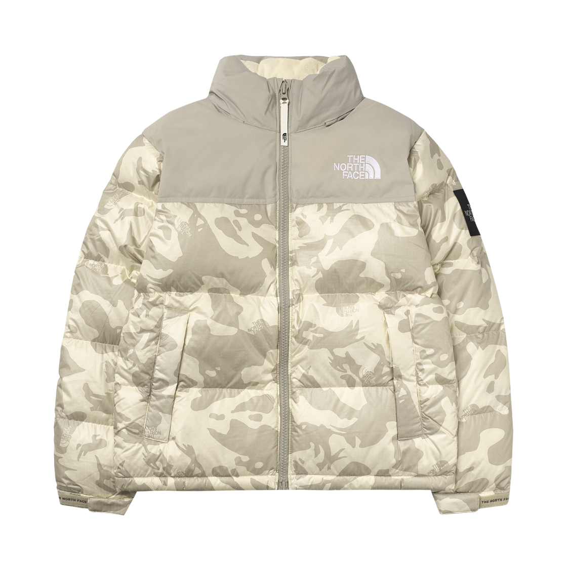 노스페이스 화이트 라벨 노벨티 눕시 다운 자켓 프린트 크림(The North Face White Label Novelty Nuptse Down Jacket P Cream) - 1