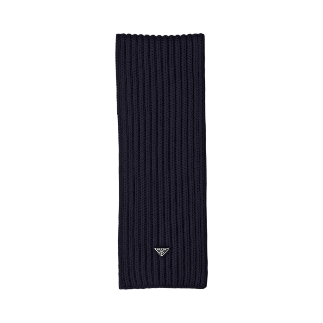 1FS137-2DZL-F0008 Prada Wool Scarf Navy