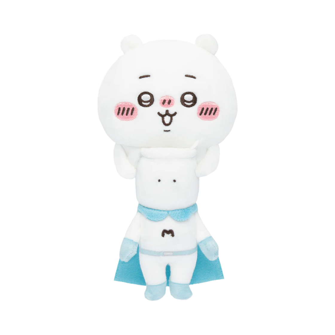 4571609371182 Chiikawa Watching From The Desktop Plush Muchauman & Chiikawa