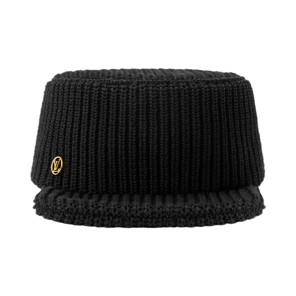M5433 Louis Vuitton Knitted Squared Cap Black