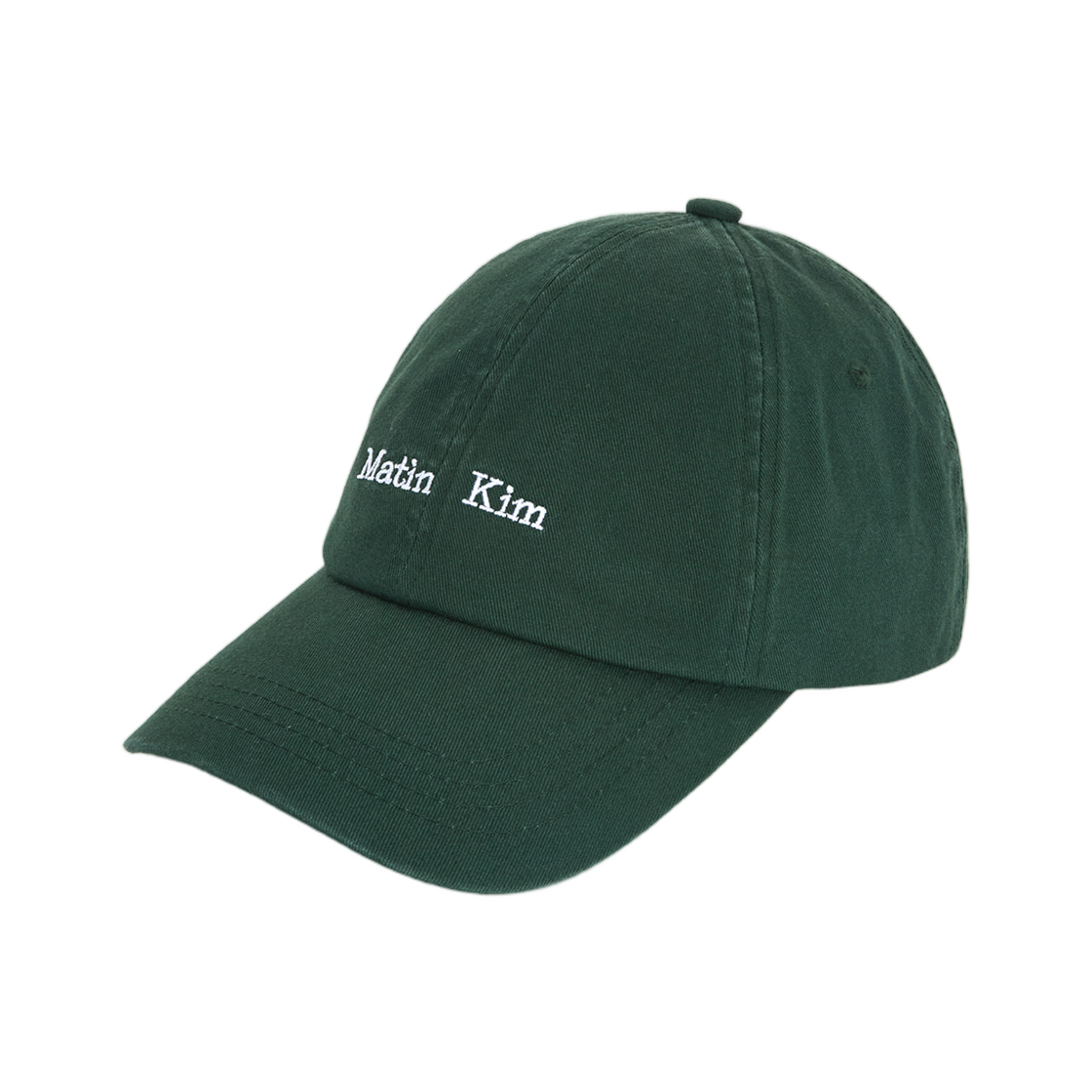 마뗑킴 마틴 미니 클래식 로고 볼캡 그린(Matin Kim Matin Mini Classic Logo Ball Cap Green) - 2