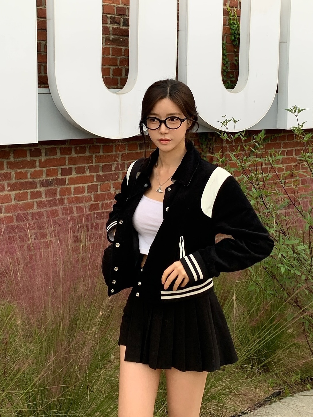 lash Molly Black 착용 스타일