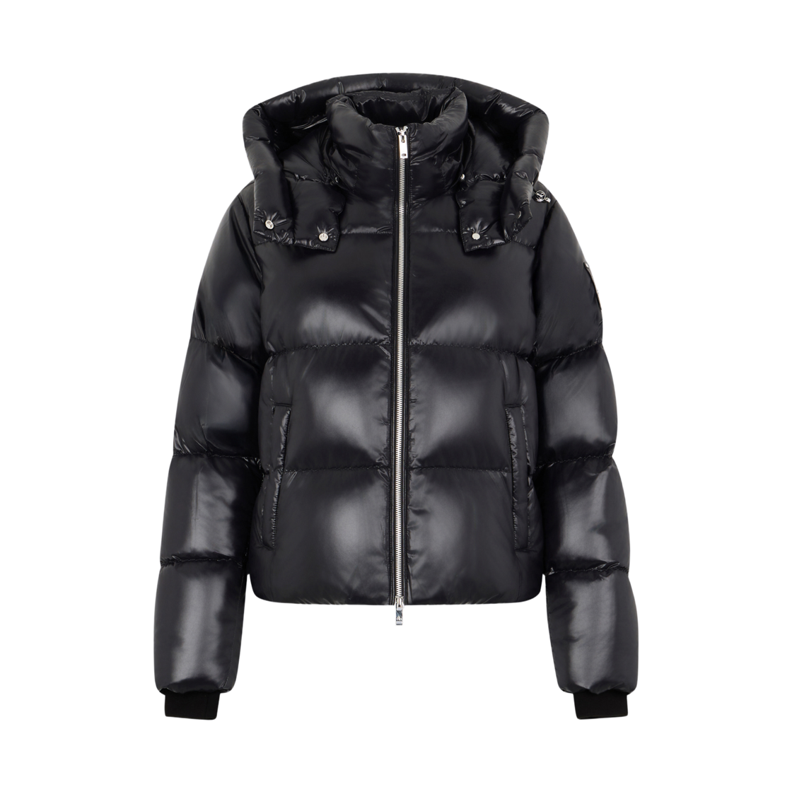 M35LJ148292 (W) Moose Knuckles Moonstone Puff Jacket Black