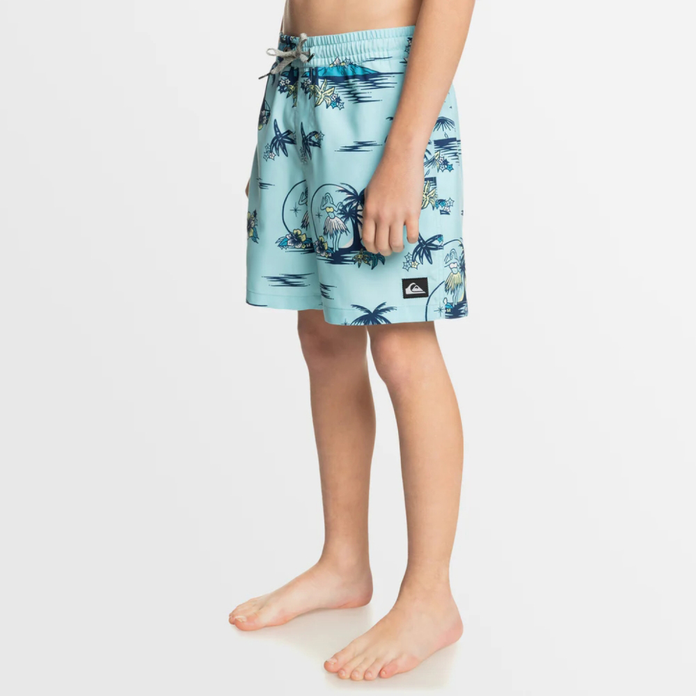 퀵실버 YOUTH 에브리데이 믹스 14인치 발리숏 (KE31KS025GCZ)(QUIKSILVER Youth Everyday Mix 14inch Volley Shorts (KE31KS025GCZ)) - 2