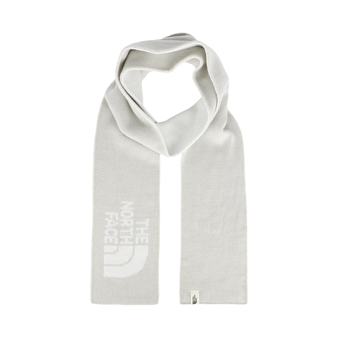 노스페이스 화이트 라벨 멜로우 니트 머플러 화이트 샌드 - 25FW(The North Face White Label Mellow Knit Muffler White Sand - 25FW) - 1