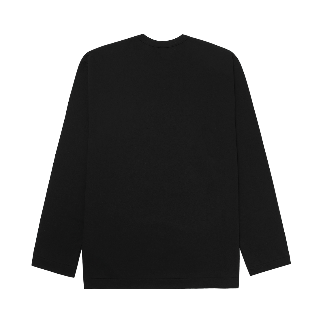 (W) 플레이 꼼데가르송 롱슬리브 티셔츠 블랙((W) Play Comme des Garcons LS T-Shirt Black) - 2