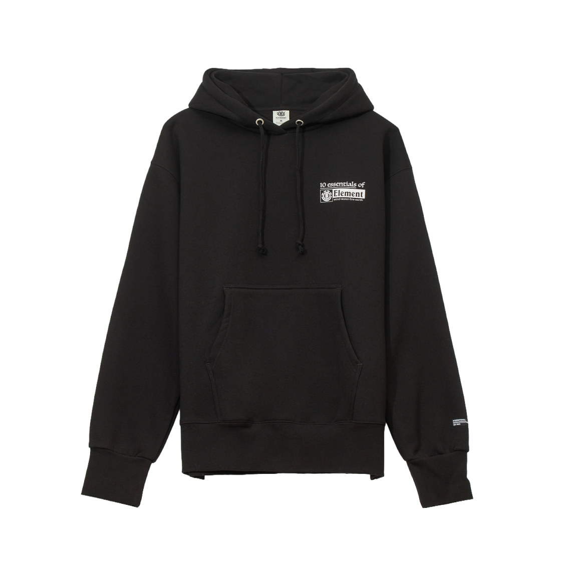 엘리먼트 에센셜 기모 후드티 (MF31HD052FBK)(ELEMENT Essential Hoodie (MF31HD052FBK))