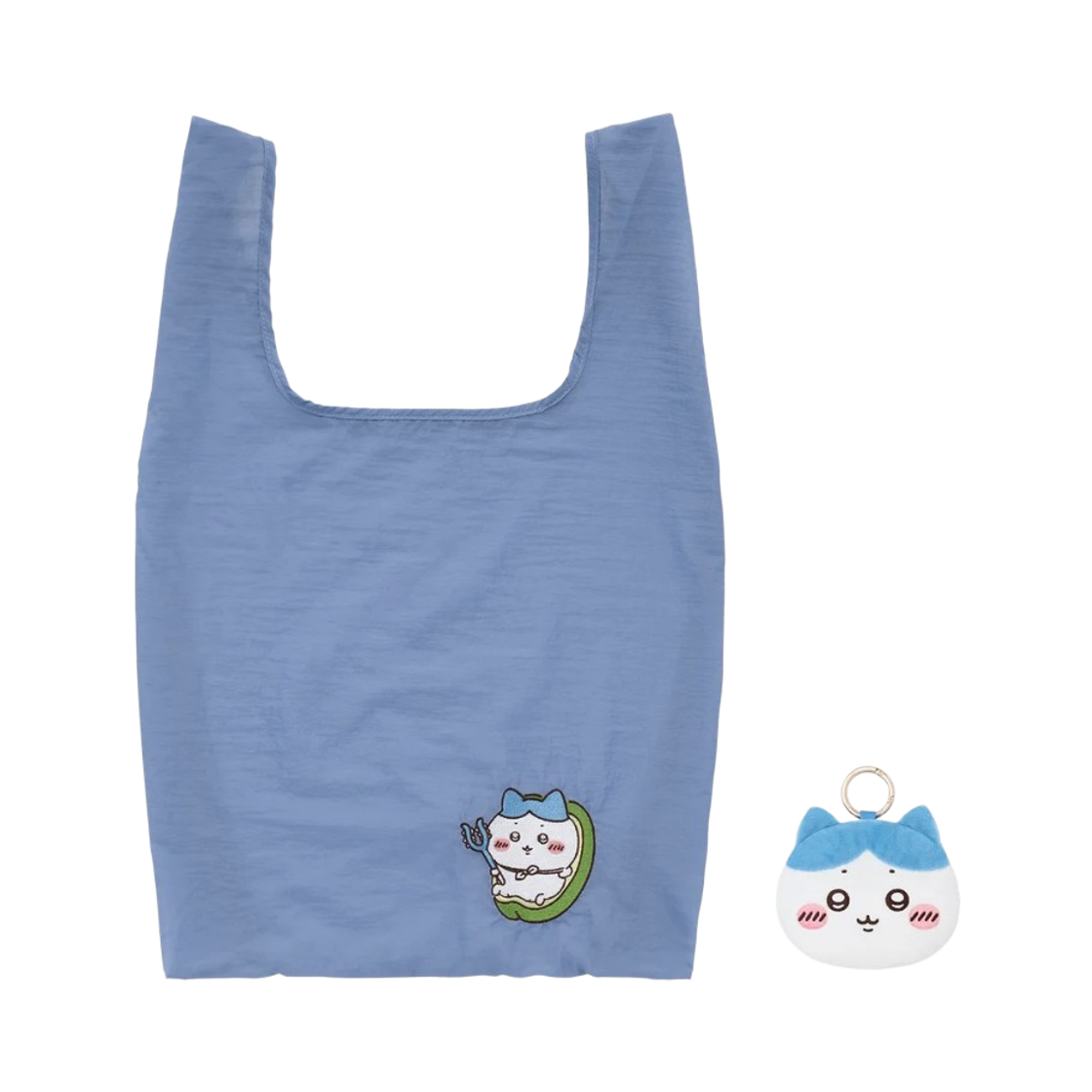 4571609369097 Chiikawa Ecobag & Face Mascot Hachiware