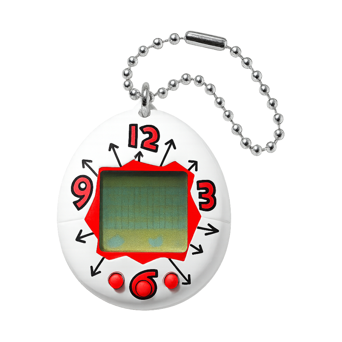 다마고치 x 유니클로 UT 오리지널 다마고치 화이트(Tamagotchi x Uniqlo UT Original Tamagotchi White)