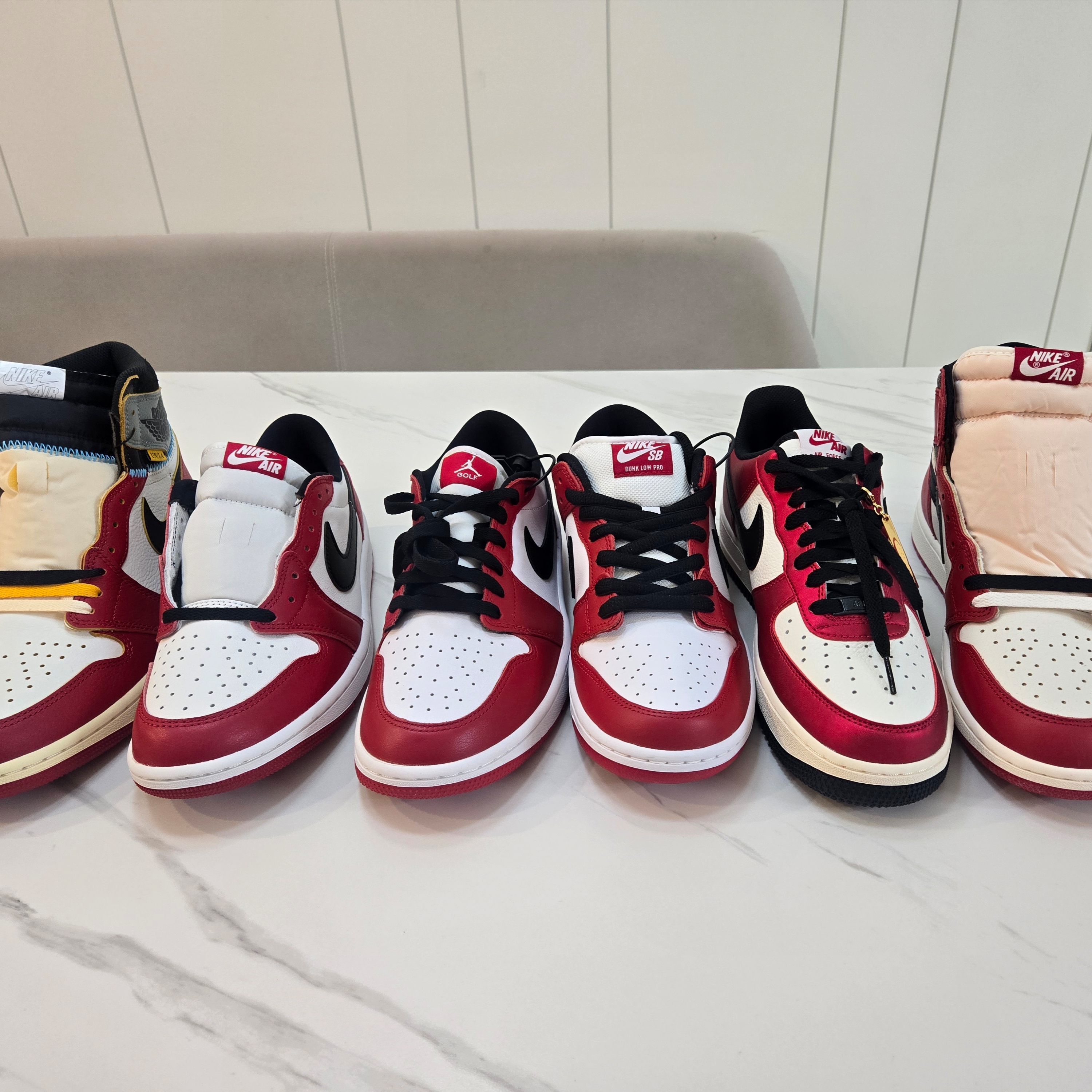 Jordan 1 Retro Low OG Chicago 착용 스타일 - 3