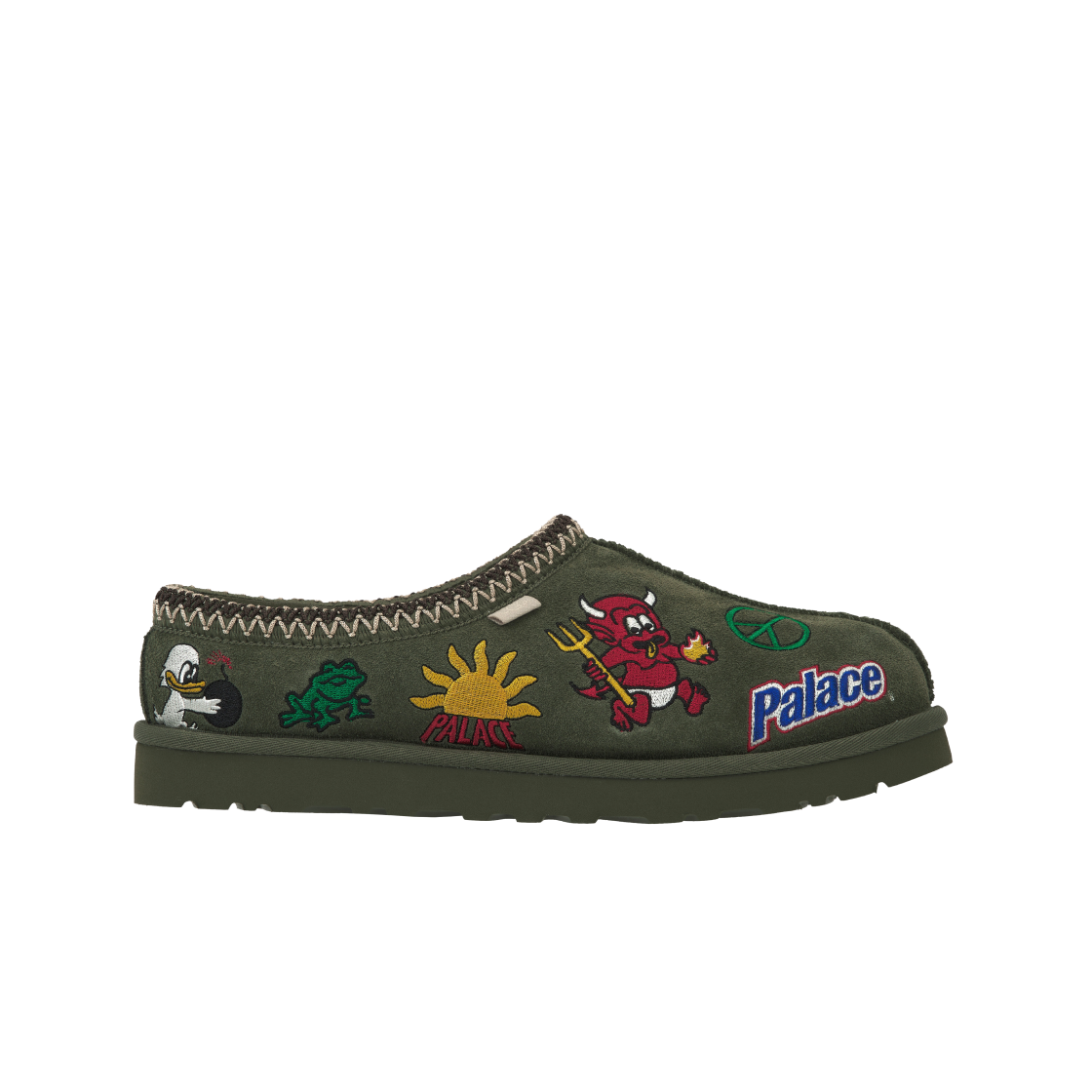 어그 x 팔라스 타스만 슬리퍼 번트 올리브(UGG x Palace Tasman Slipper Burnt Olive)