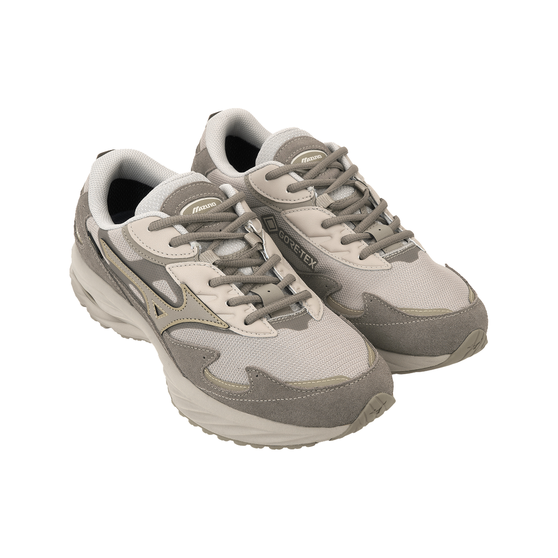 미즈노 웨이브 라이더 베타 고어텍스 실버 클라우드 빈티지 카키(Mizuno Wave Rider Beta GTX Silver Cloud Vintage Khaki) - 4