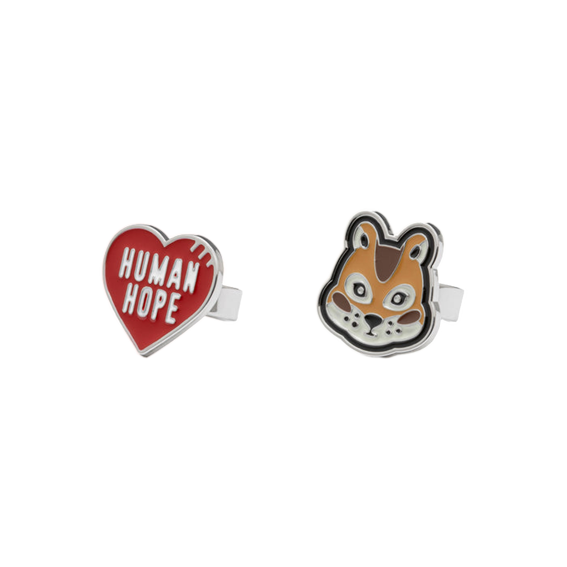 휴먼 메이드 휴먼 호프 링 세트 레드(Human Made Human Hope Ring Set Red)