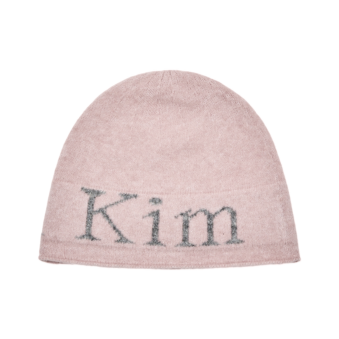 마뗑킴 마틴 로고 부클 니트 비니 핑크(Matin Kim Matin Logo Boucle Knit Beanie Pink) - 2