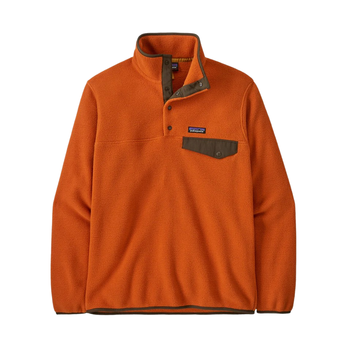 파타고니아 라이트웨이트 신칠라 스냅-T 플리스 풀오버 레드테일 러스트(Patagonia Lightweight Synchilla Snap-T Fleece Pullover Redtail Rust)