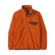 Patagonia Lightweight Synchilla Snap-T Fleece Pullover Redtail Rust