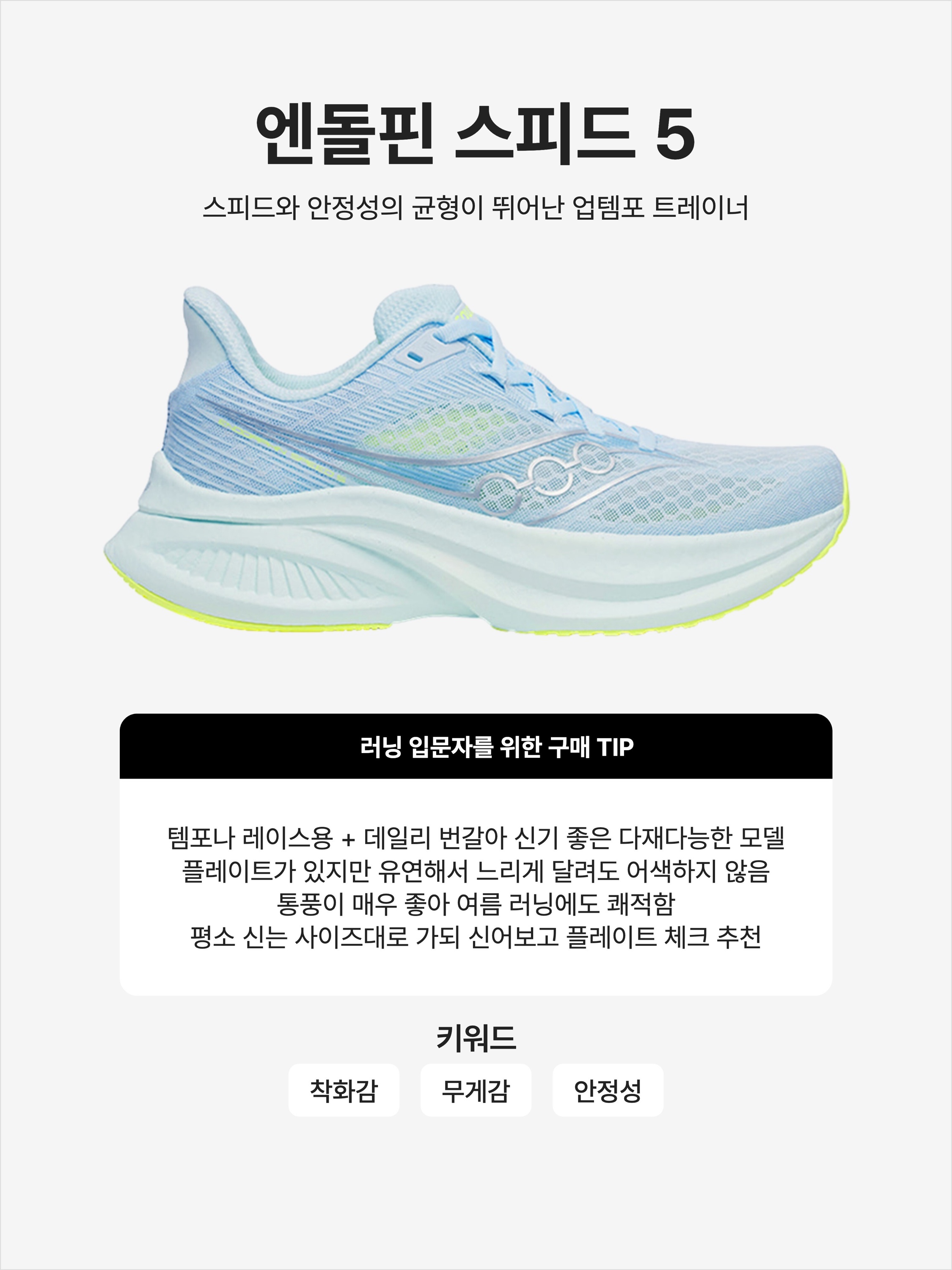 (W) Saucony Endorphin Speed 5 Ice Melt, Saucony Endorphin Speed 5 White Citron 착용 스타일 - 1