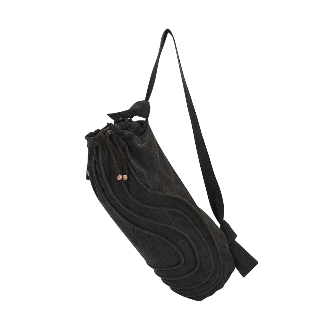 KM5DBGCJY16RG Jian Ye Tao Bag Charcoal - 25FW