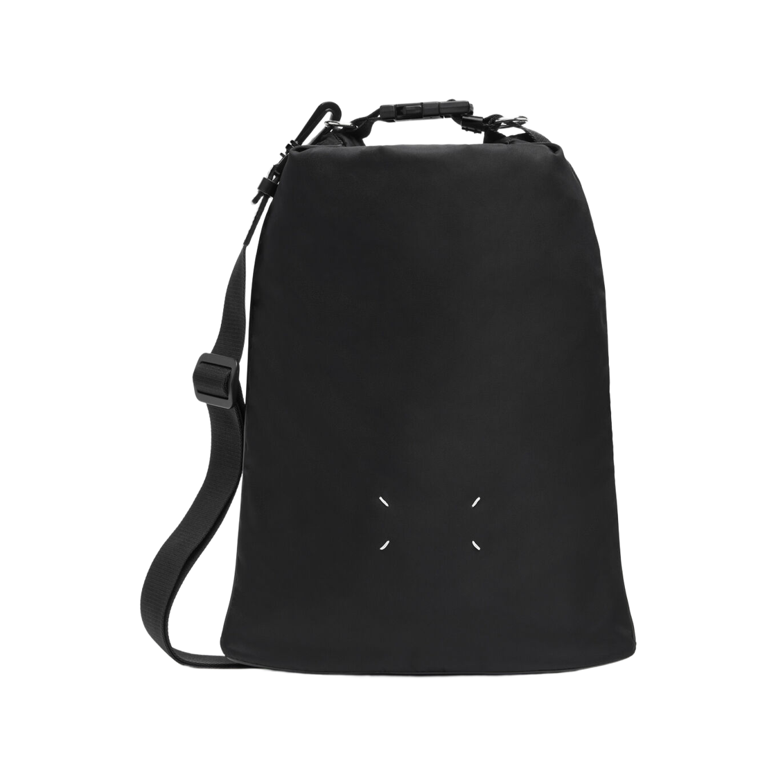 SB1WA0015P6763T8013 Maison Margiela High Tech Roll Up Backpack Black