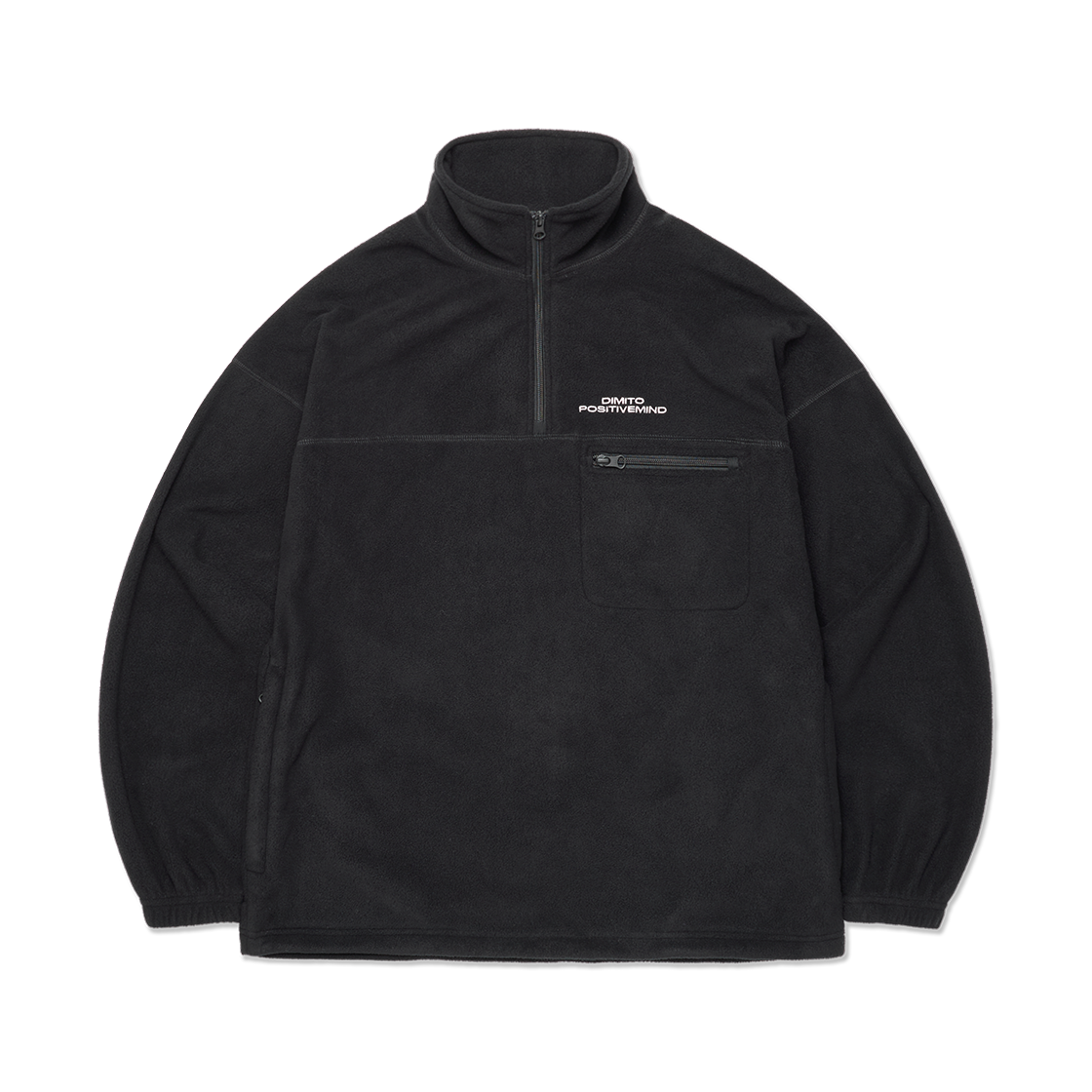 FVFE14112 Dimito 25 Fleece Half Zip Black