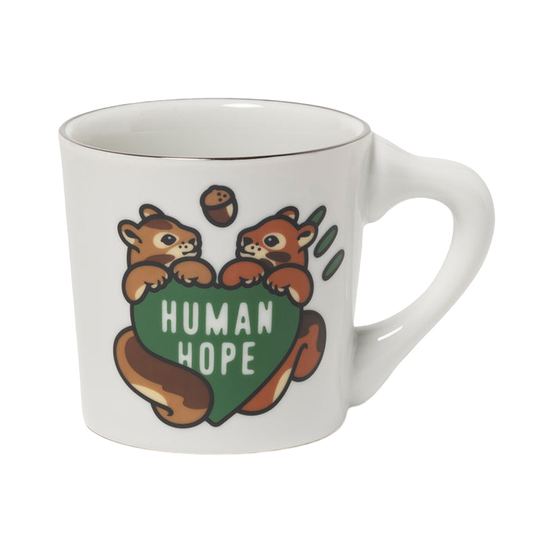 휴먼 메이드 휴먼 호프 커피 머그 화이트(Human Made Human Hope Coffee Mug White)
