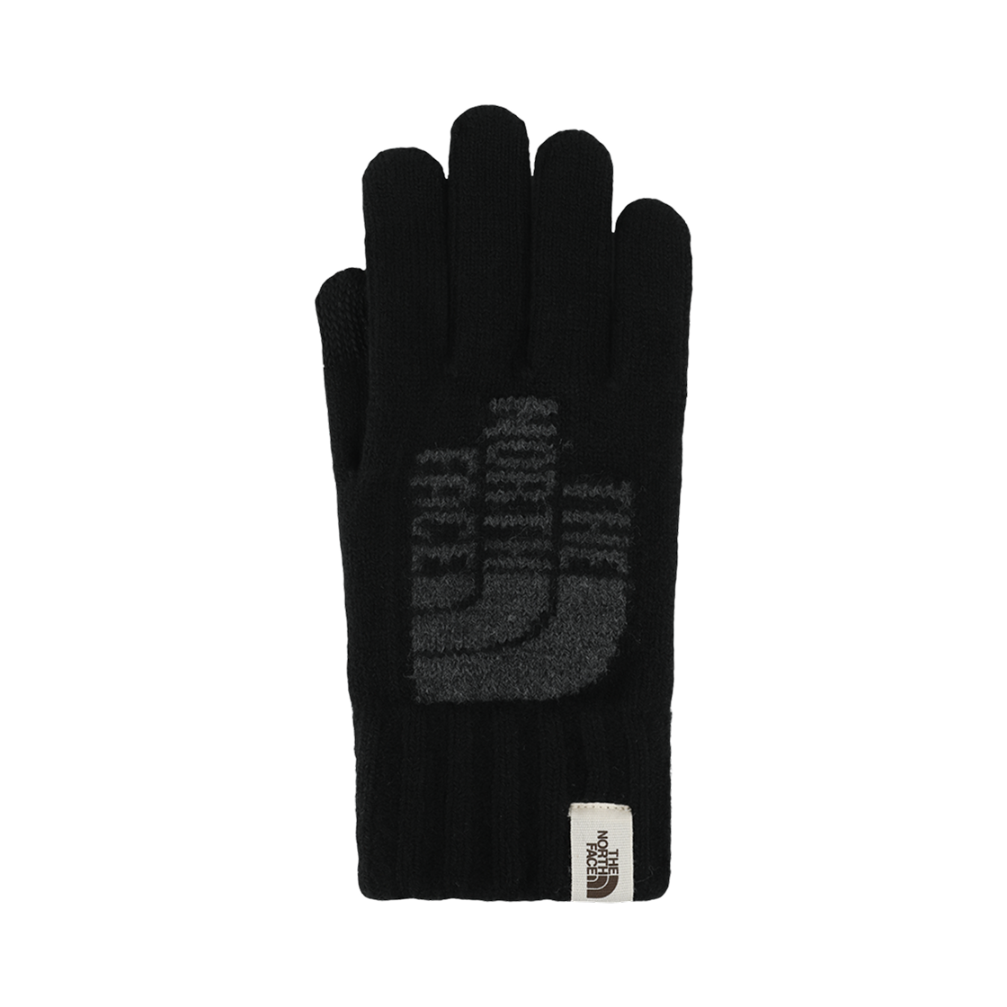 노스페이스 화이트 라벨 멜로우 니트 글러브 블랙 - 25FW(The North Face White Label Mellow Knit Glove Black - 25FW) - 2