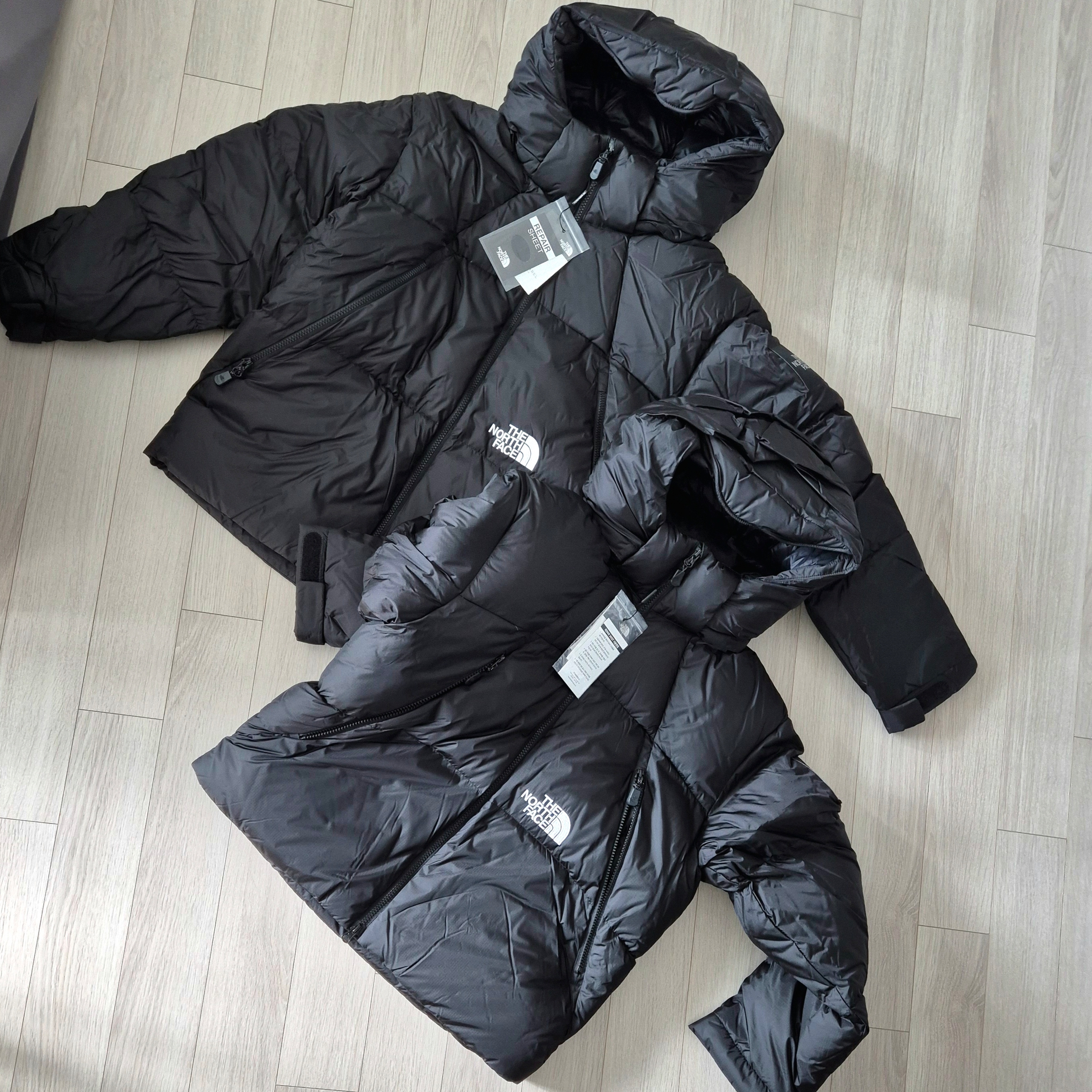 The North Face White Label Project Down Jacket RDS Black - 25FW 착용 스타일 - 1
