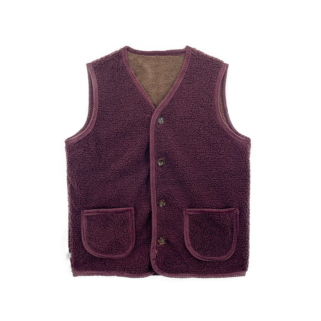 BB-NBP Aone Unisex Quilted Puffer Vest Purple