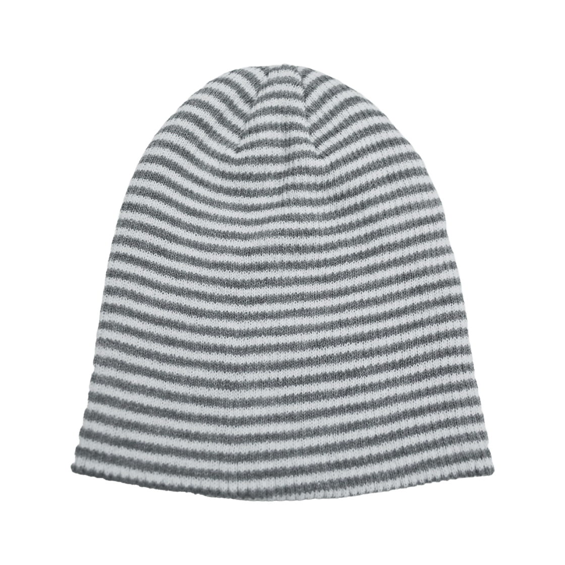어글리쉐도우 스트라이프 롱 비니 그레이(UGLYSHADOW Striped Long Beanie Grey) - 2