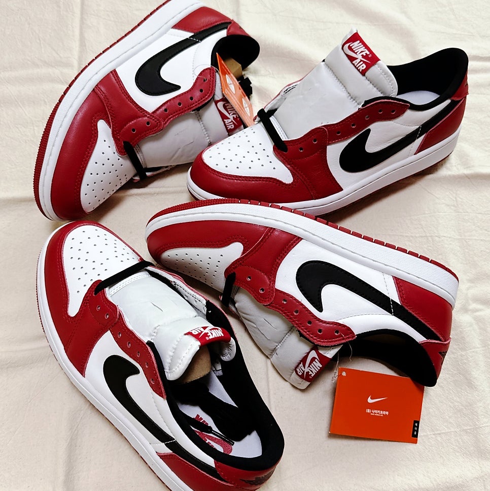 Jordan 1 Retro Low OG Chicago 착용 스타일