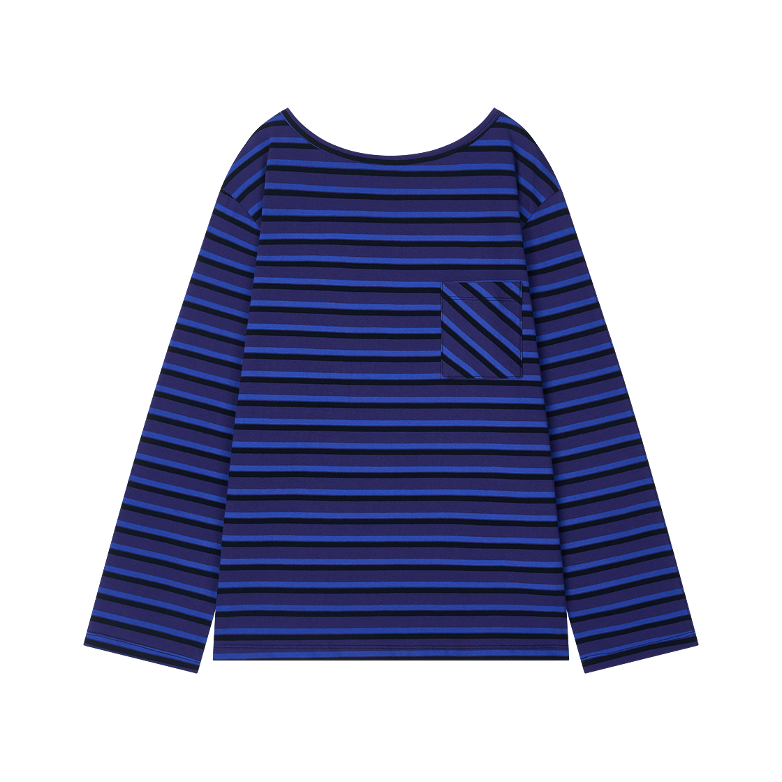 솜속 하이디 스트라이프 롱 슬리브 퍼플(SOMSOC Heidi Stripe Long Sleeve Purple)