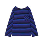 SOMSOC Heidi Stripe Long Sleeve Purple