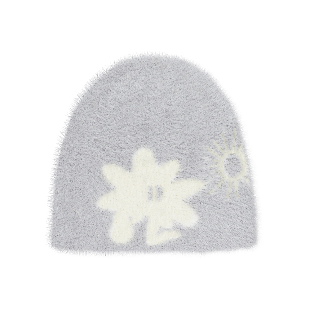 SLCO0KHWBE01GR [트리플적립]SUNLOVE Cali Shaggy Beanie Grey
