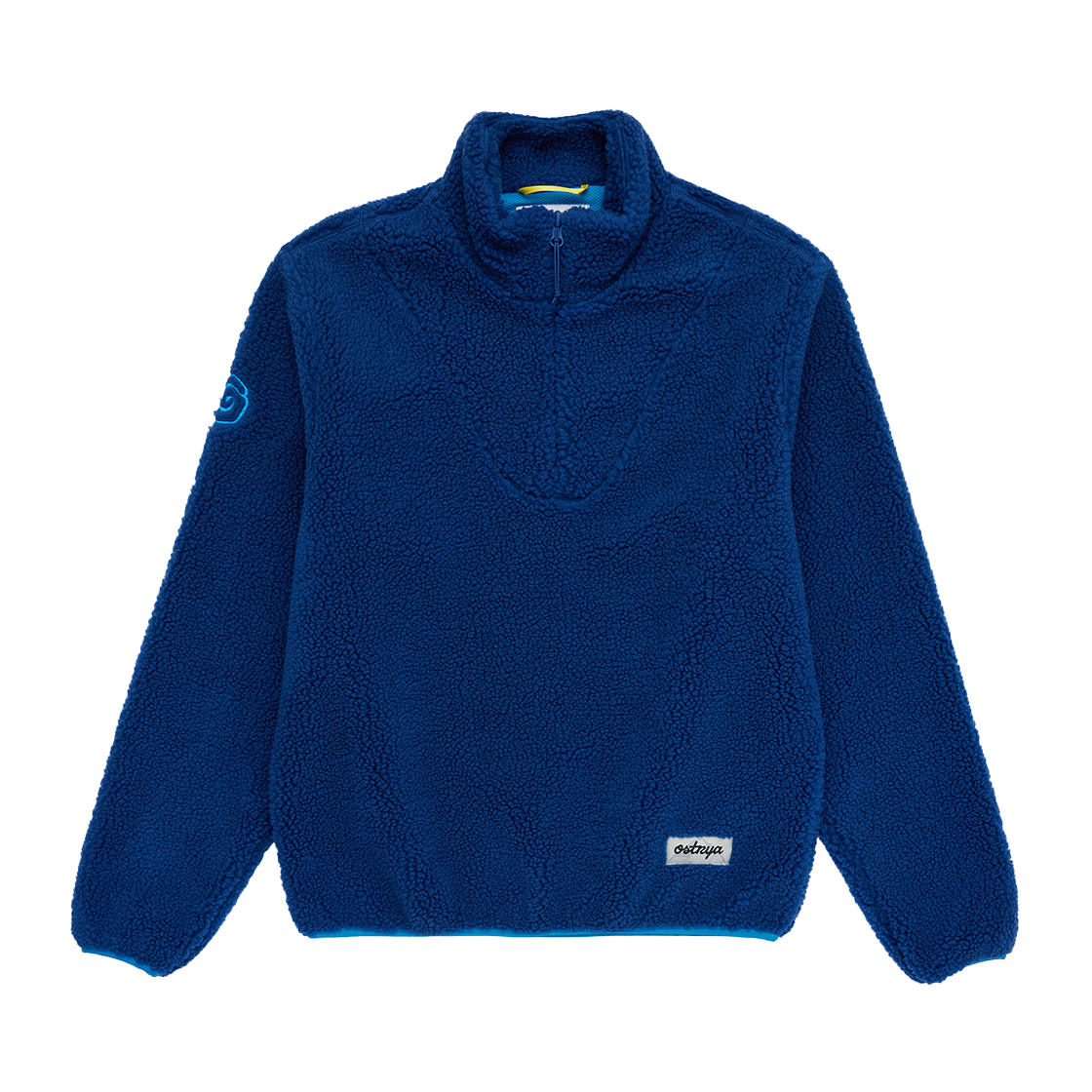 오스트리야 25FW 블루버드 시어링 플리스 네이비(Ostrya 25FW Bluebird Shearling Fleece Navy)