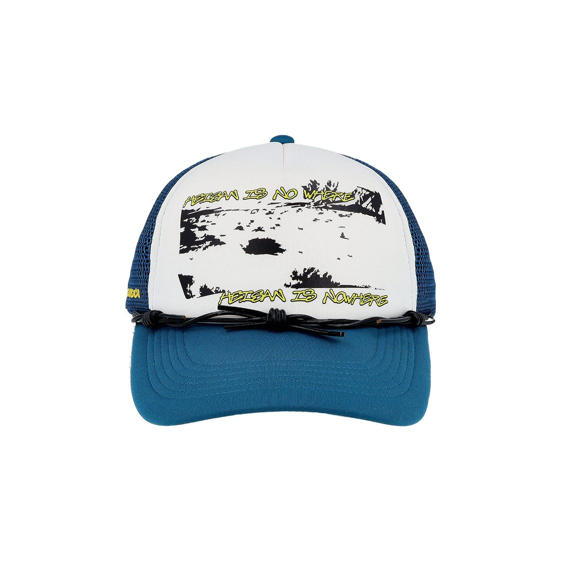 하이산 노웨어 로프 트러커캡 블루(Heisan Nowhere Rope Trucker Cap - Blue)