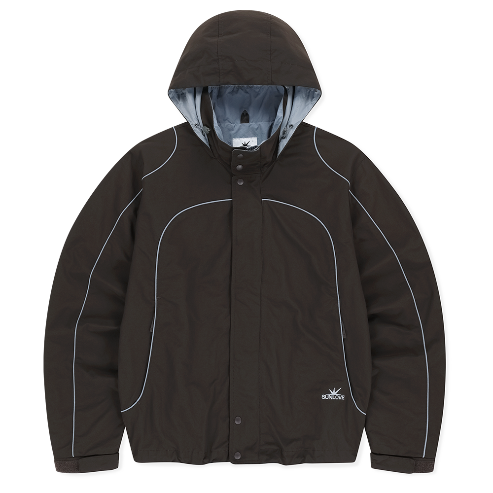 SL253WOWLS02BR [트리플적립]SUNLOVE Crescent Windbreaker Brown