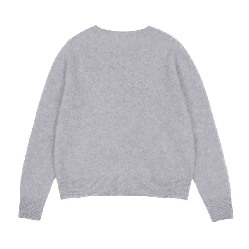 아수라 AS 베이직 울 홀가먼트 니트 그레이(Asura As Basic Wool Wholegarment Knit Grey) - 2
