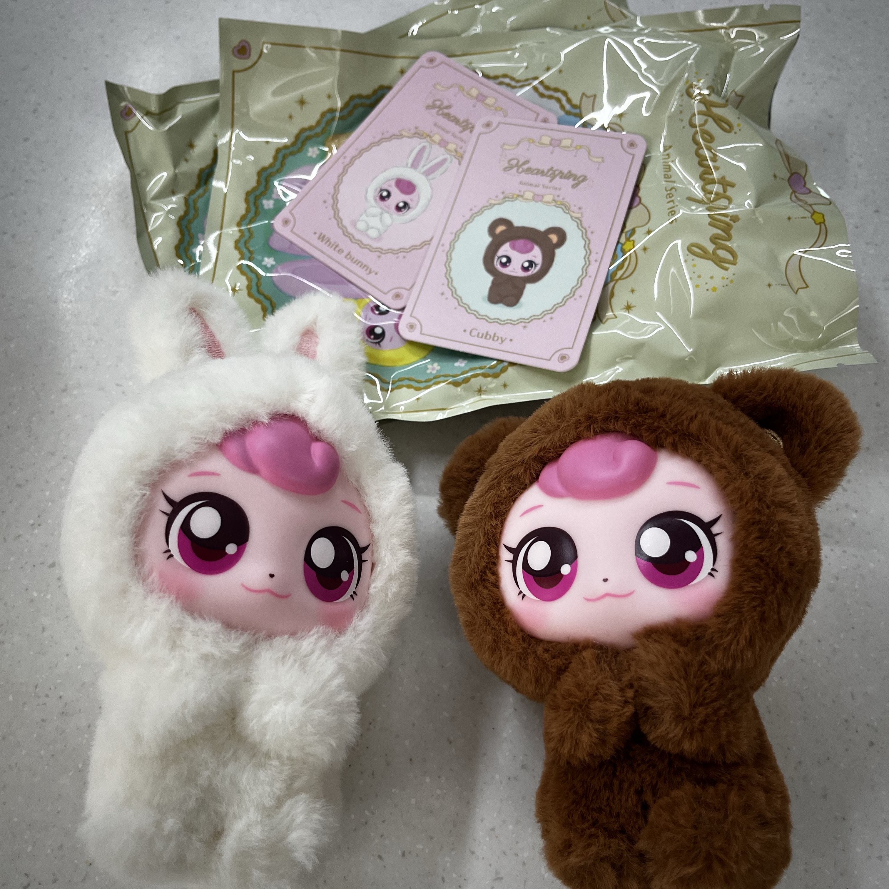 Catch! Teenieping Heartsping Animal Series(1 Blind Box) 착용 스타일