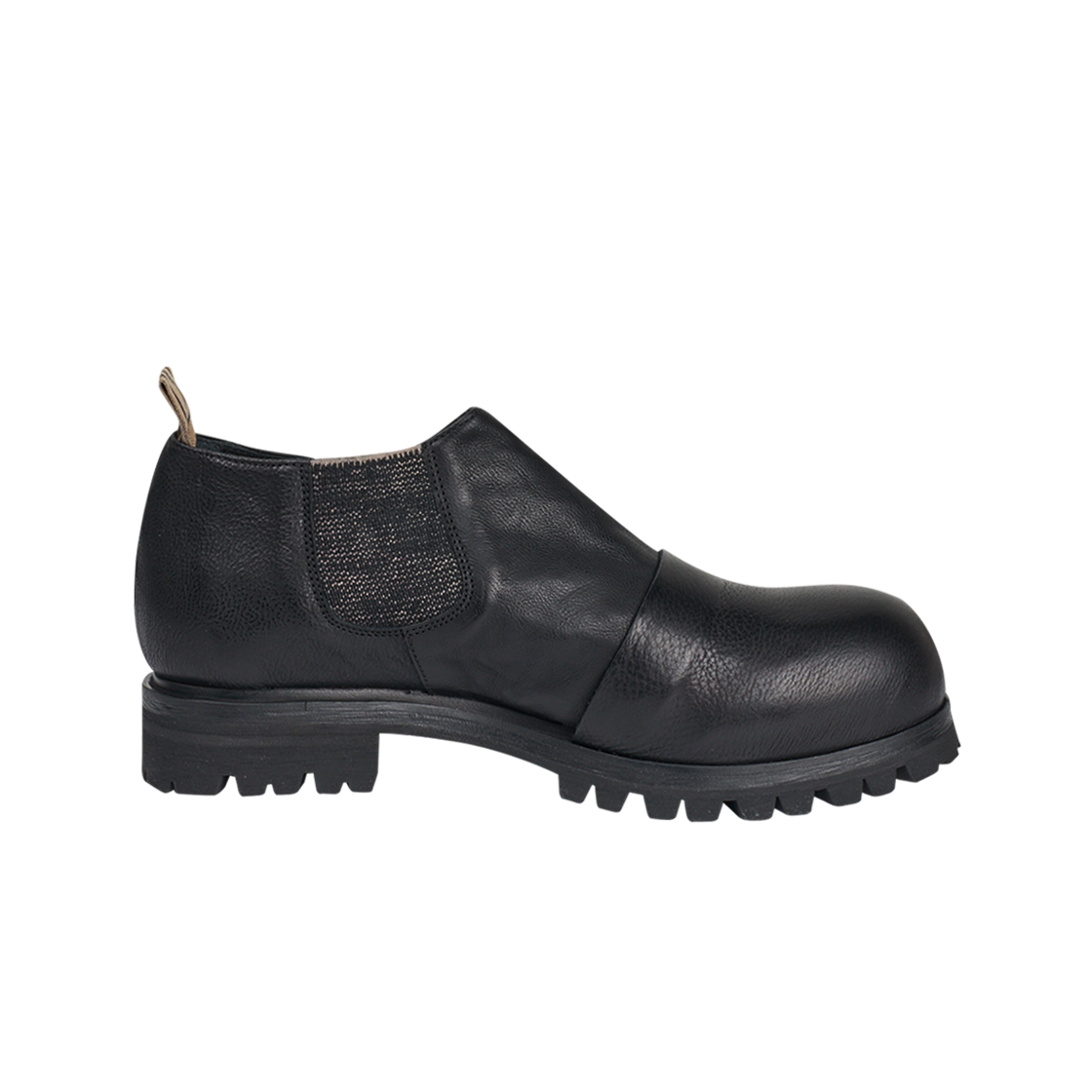 지기첸 맨즈 하프 부츠 블랙 - 25FW(Ziggy Chen Mens Half Boots Black - 25FW)