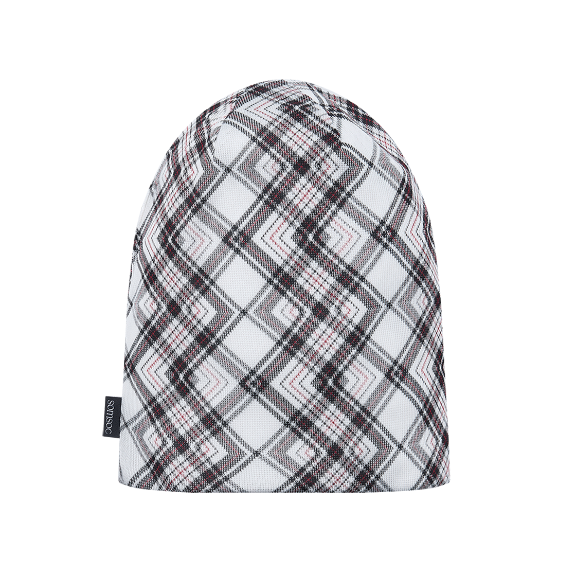 솜속 아틀리에 콘트라스트 비니 멜란지 그레이(SOMSOC Atelier Contrast Beanie Melange Grey) - 2