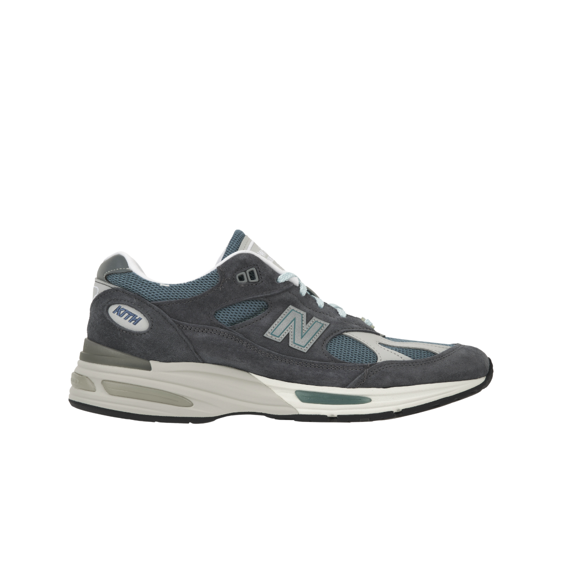 뉴발란스 x 키스 991v2 메이드 인 UK 스틸 블루 그레이(New Balance x Kith 991v2 Made in UK Steel Blue Grey)