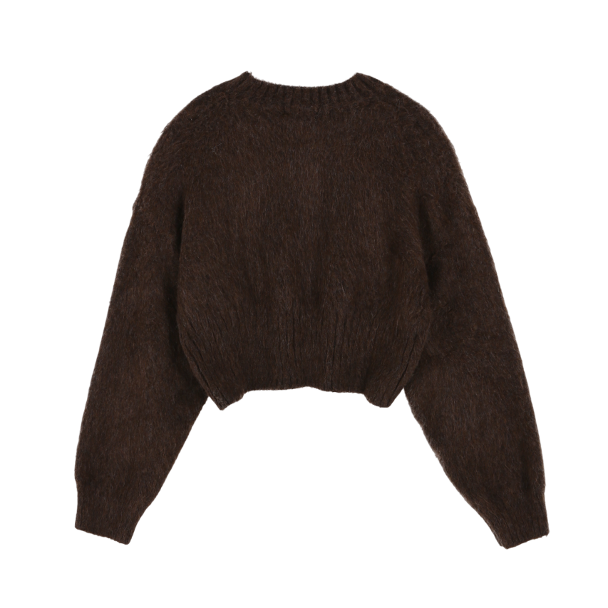 아수라 헤어리 브러시 니트 브라운(Asura Hairly Brush Knit Brown) - 2