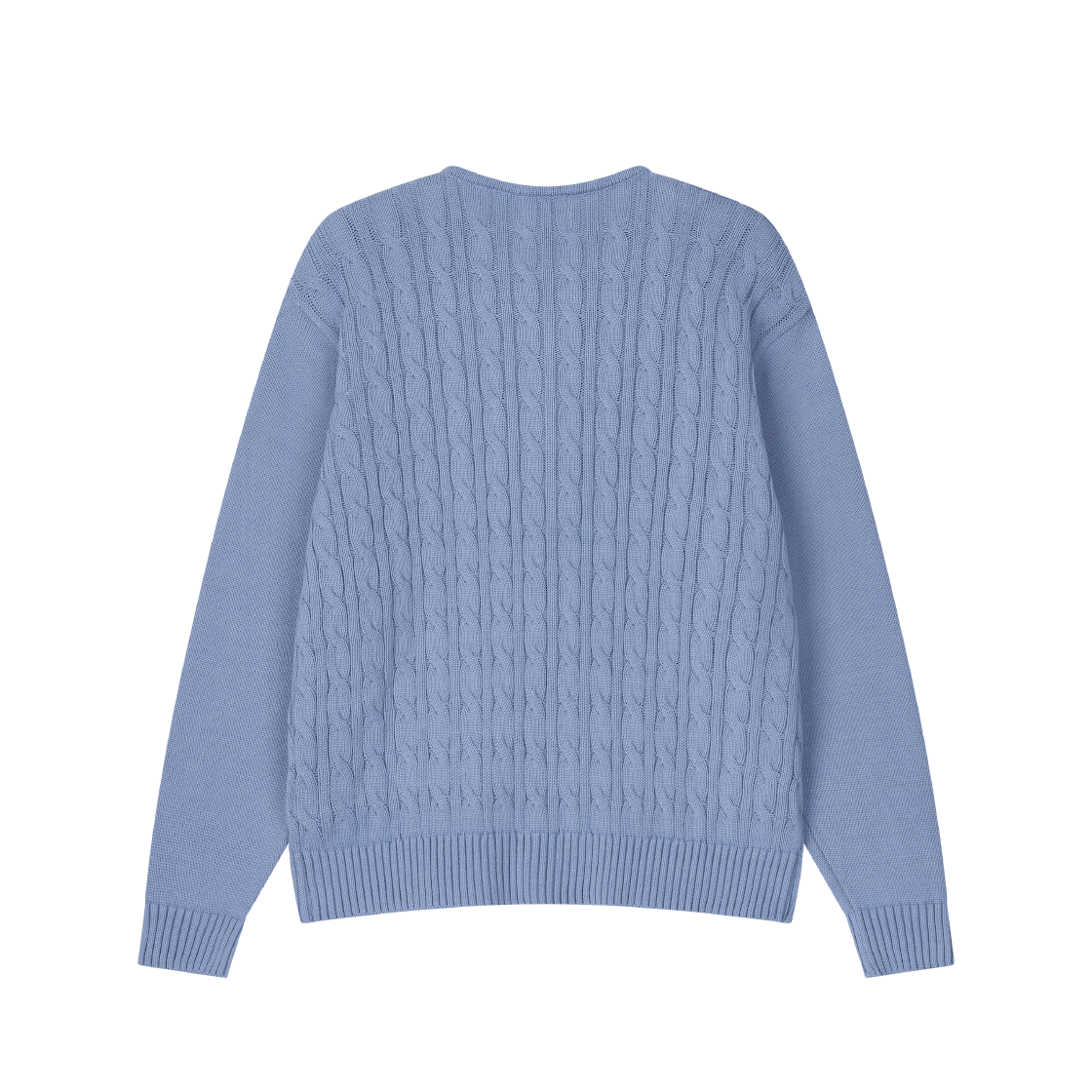 홍우성 루즈핏 니켈 버튼 가디건 스카이 블루(Hongwoosung Loose Fit Nickle Button Cardigan Sky Blue) - 2
