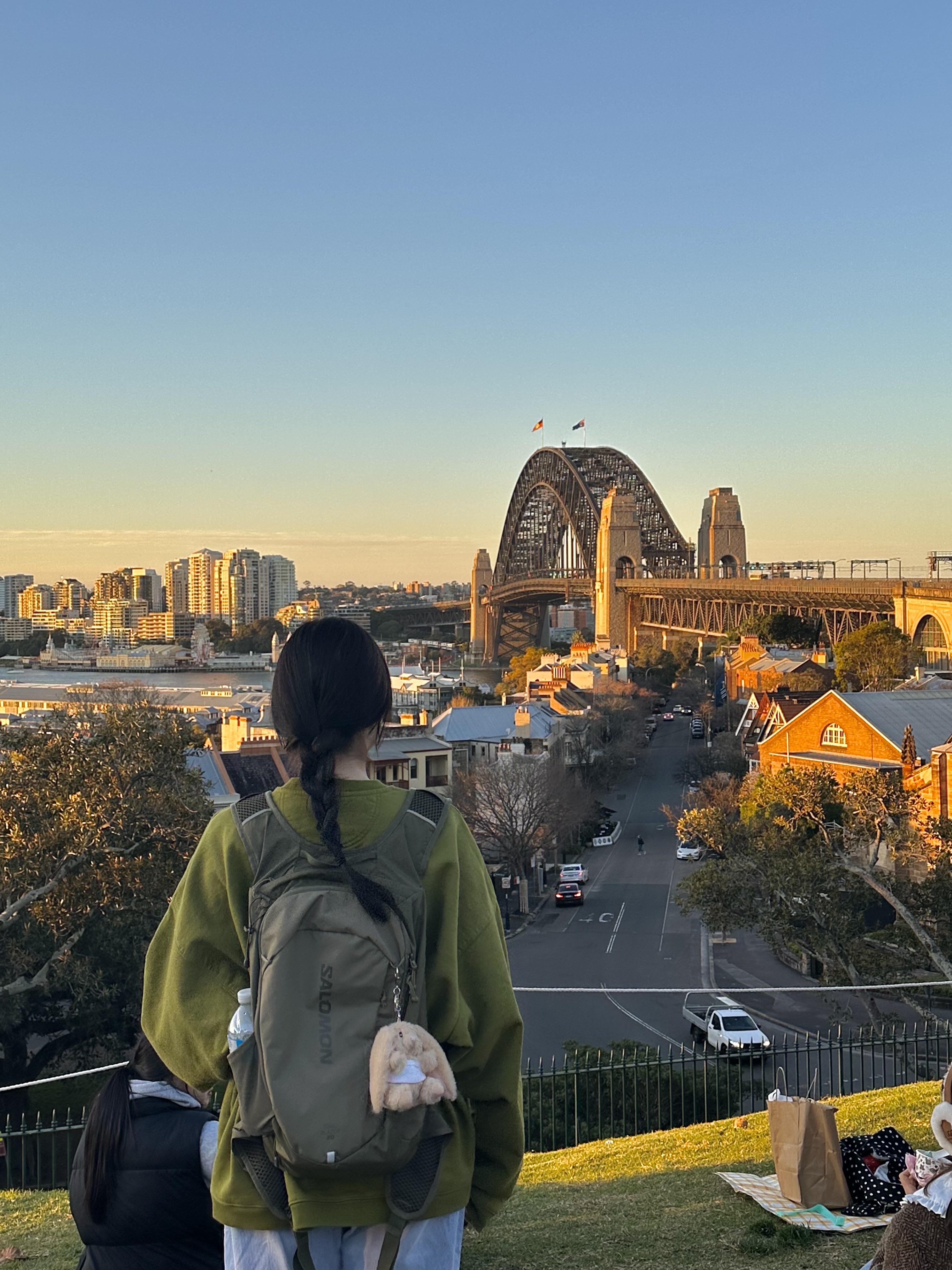 Stussy Relaxed Oversized Crew Green, Salomon x Comme des Garcons Pulsar Platform White 착용 스타일 - 3