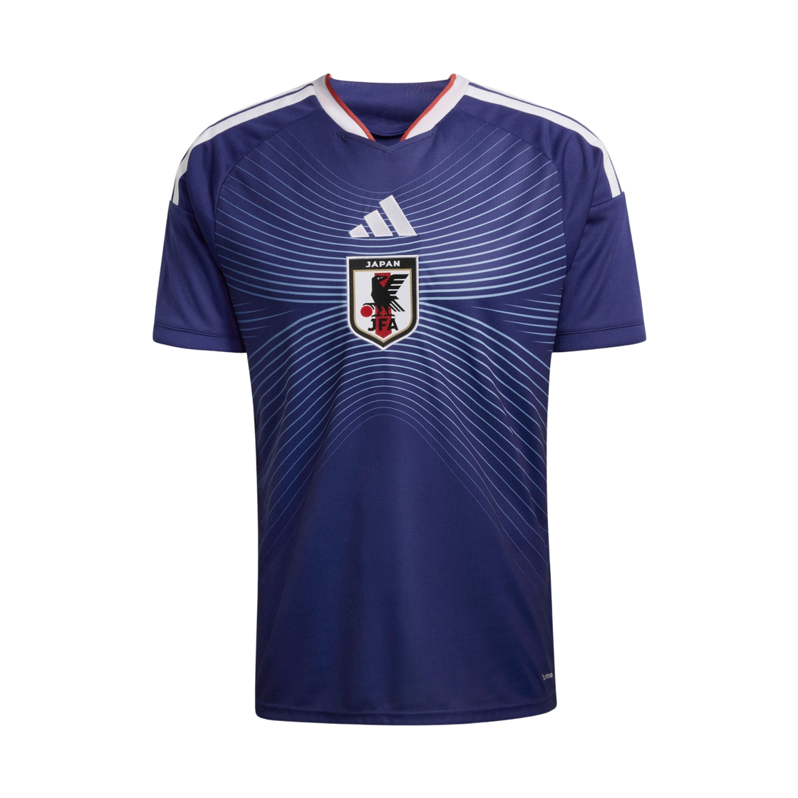 아디다스 일본 2026 홈 레플리카 저지 재팬 블루 애쉬 블루 - KR 사이즈 (논 마킹 버전)(Adidas Japan 2026 Home Replica Jersey Japan Blue Ash Blue - KR Sizing (Non Marking Ver.))