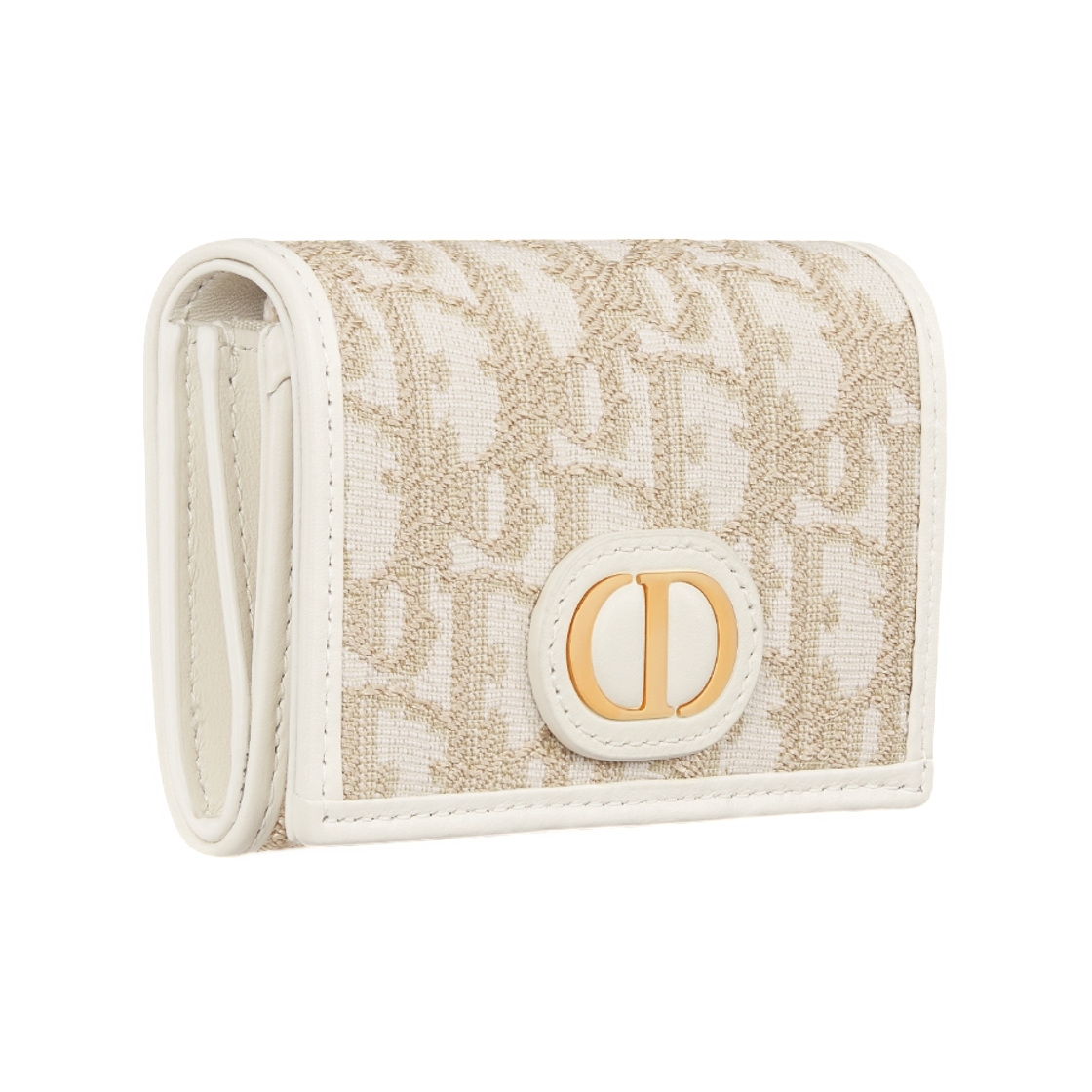 디올 30 몽테인 글라이신 월렛 디올 오블리크 자카드 골드(Dior 30 Montaigne Glycine Wallet Dior Oblique Jacquard Gold) - 2